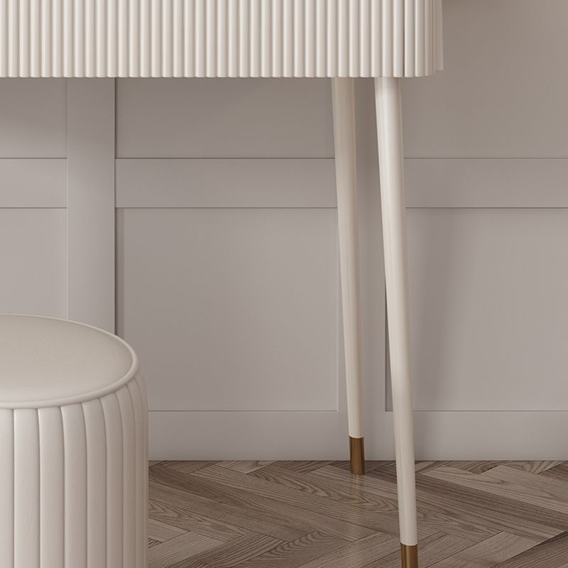 Modern Makeup Vanity Table for Bedroom with Stool Set 31.5" High