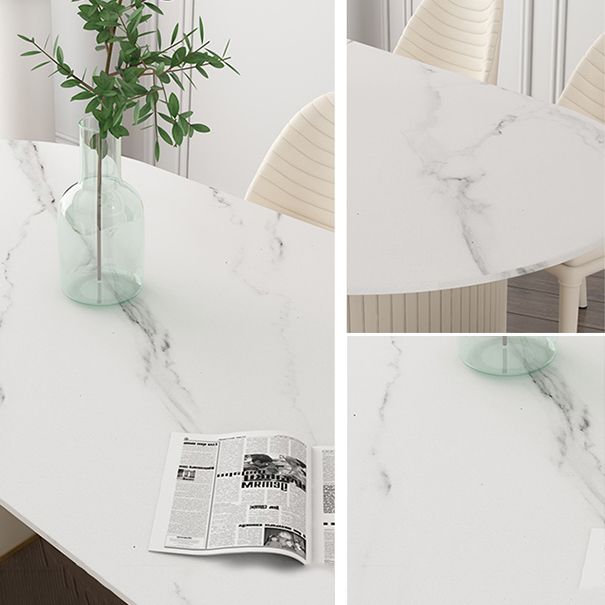 Traditional Luxury Dining Table Oval Dining Table with Double Pedestal Base Clearhalo 'Dining Tables & Seating' 'Dining Tables' 'dining_table' 'furn' 'furn_dining_table' 'Furniture' 'Kitchen & Dining Furniture' 1200x1200_89e18e2f-a3a0-453f-9e5c-f1b4695210be