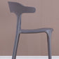 Contemporary Restaurant Plastic Arm Chair Matte Finish Open Back Dining Chair Clearhalo ' kitchen&dining_furn' 'Dining Chairs' 'Dining Tables & Seating' 'dining_chair' 'Furniture' 'furniture_dining_chair' 'Kitchen & Dining Furniture' 'kitchen' 1200x1200_89e42ec2-0ff2-4f64-992c-b04a1b40dc80