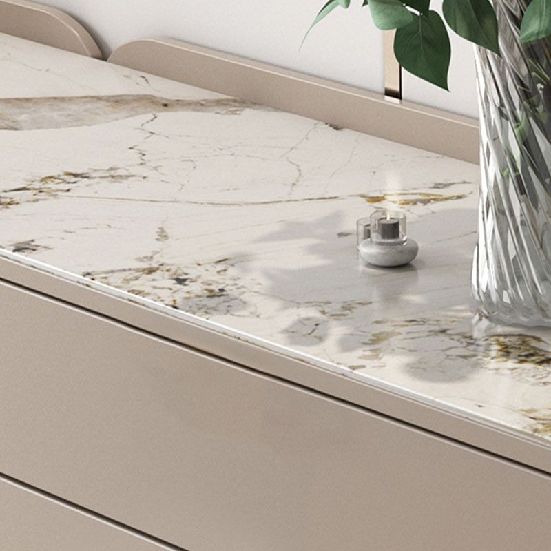 Glam Stone Storage Chest Home Horizontal Chest with Metal Legs Clearhalo 'Bedroom Furniture' 'Dressers & Chests' 'dressers_chests' 'furn' 'furn_dressers_chests' 'Furniture' 1200x1200_89e6ef74-981b-4f81-8004-5cc12e0de115