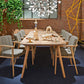 Rectangle Dining Site Table Modern Style Solid Wood Dining Room Collection with 4-foot Clearhalo ' dining_table' 'Dining Tables & Seating' 'Dining Tables' 'furn' 'furn_dining_table' 'Furniture' 'furniture_dining_table' 'Kitchen & Dining Furniture' 'kitchen&dining_furn' 'kitchen' 'kitchen_dining_table' 1200x1200_89e7a98e-dfec-4059-a973-770920a0efe3