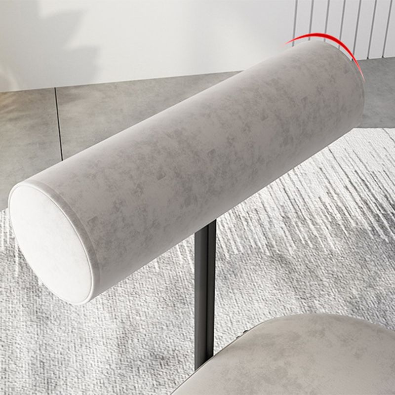 Industrial Style 19.68" Wide Fixed Back Sponge Armless Chair Clearhalo 'Accent Chairs' 'accent_chairs' 'Chairs & Seating' 'furn' 'furn_accent_chairs' 'Furniture' 'Living Room Furniture' 1200x1200_89e7b688-ce14-4136-932c-b20acc179269