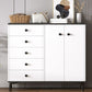 Contemporary Combo Dresser Solid Wood Bachelor's Chest for Home Clearhalo 'Bedroom Furniture' 'Dressers & Chests' 'dressers_chests' 'furn' 'furn_dressers_chests' 'Furniture' 1200x1200_89e927f2-309f-46ab-be97-034f4b0678f1