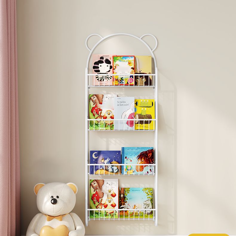 Scandinavian Wall Mounted Bookshelf Iron Vertical Bookcase for Home Clearhalo 'Bookcases' 'furn' 'furn_bookcases' 'Furniture' 'furniture_bookcases' 'Office Furniture' 1200x1200_89ea959a-5041-4dfb-a203-49519cff576c