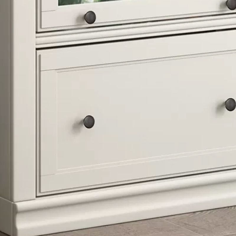 Contemporary Barrister Bookcase Closed Back Bookshelf with Drawer Clearhalo 'Bookcases' 'Furniture' 'furniture_bookcases' 'kitchen' 'kitchen_bookcases' 'Living Room Furniture' 'Office Furniture' 1200x1200_89eb1b75-f237-4200-8786-74963068d0f8