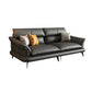 Modern Pillowed Back Cushions Black Sectional Flared Arm Chesterfield Sectional Clearhalo 'furn' 'furn_sectionals' 'Furniture' 'Living Room Furniture' 'Sectionals' 1200x1200_89efa0ef-8d4c-4bc0-aa28-081f57778185