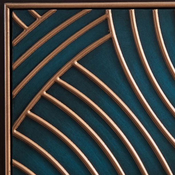 Gold Legs 35.4" High Sideboard Cabinet Glam Style Wood Buffet Table Clearhalo 'buffet_sideboard' 'Buffets & Sideboards' 'furn' 'furn_buffet_sideboard' 'Furniture' 'Kitchen & Dining Furniture' 1200x1200_89f1177e-19d5-4a1d-b125-d875db243f11