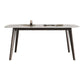 Contemporary Solid Wood Dining Table Sintered Stone Dining Table with 4 Legs Clearhalo 'Dining Tables & Seating' 'Dining Tables' 'dining_table' 'furn' 'furn_dining_table' 'Furniture' 'furniture_dining_table' 'Kitchen & Dining Furniture' 'kitchen' 'kitchen_dining_table' 1200x1200_89f5179b-0568-44b5-b33f-e2fda541c3cb