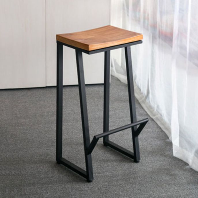 Conjunto moderno de barra de madera maciza, cafetería, juego de mesa y taburete rectangulares de 1/2/7 piezas
