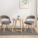 Contemporary Swivel Side Dining Room Chair Open Back Chair for Home Use Clearhalo ' kitchen&dining_furn' 'Dining Chairs' 'Dining Tables & Seating' 'dining_chair' 'furn' 'furn_dining_chair' 'Furniture' 'furniture_dining_chair' 'Kitchen & Dining Furniture' 'kitchen' 1200x1200_89fb6d43-d964-461d-9b43-8e86b0fea659