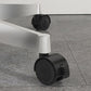 Escritorio de pie de madera artificial con ruedas de ruedas de ruedas para dormitorio para dormitorio