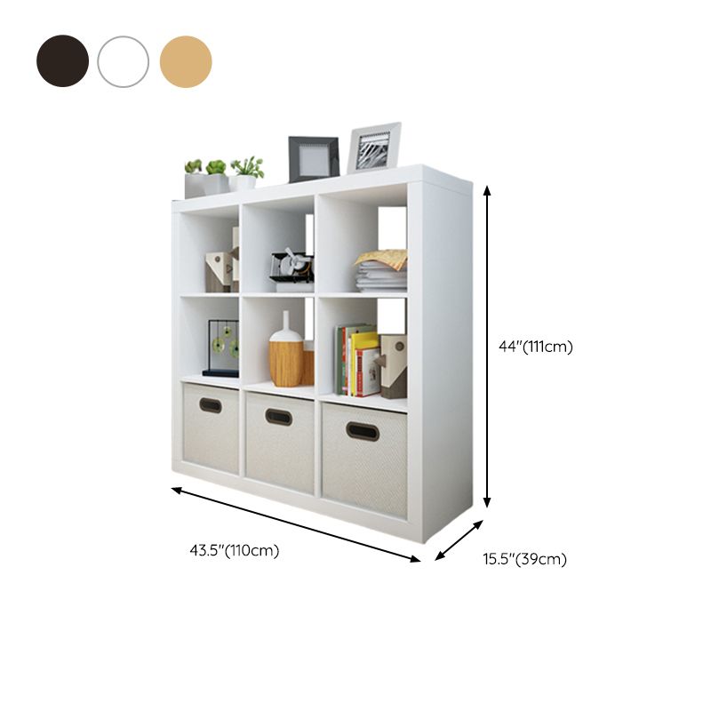 Contemporary Standard Bookshelf Engineered Wood Open Back Bookcase (Drawers not Included) Clearhalo 'Bookcases' 'furn' 'furn_bookcases' 'Furniture' 'Office Furniture' 1200x1200_89fc8ec9-7d15-43a2-880b-1e8108b80d57