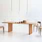 Rectangle Double Pedestal Table Simplicity Solid Wood Table for Restaurant Clearhalo ' dining_table' 'Dining Tables & Seating' 'Dining Tables' 'furn' 'furn_dining_table' 'Furniture' 'furniture_dining_table' 'Kitchen & Dining Furniture' 'kitchen&dining_furn' 'kitchen' 'kitchen_dining_table' 1200x1200_89fcb5cf-efc9-4e16-941e-7f26ef5e0a5d