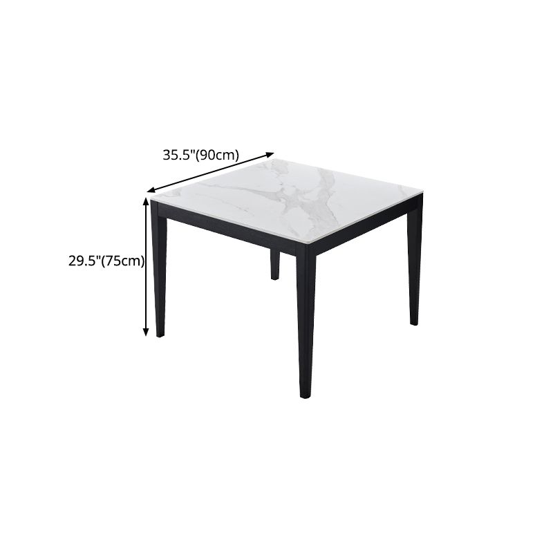 Industrial Style Dining Site Table Square Stone Dining Table with 4 Legs Clearhalo ' dining_table' 'Dining Tables & Seating' 'Dining Tables' 'furn' 'furn_dining_table' 'Furniture' 'furniture_dining_table' 'Kitchen & Dining Furniture' 'kitchen&dining_furn' 'kitchen' 'kitchen_dining_table' 1200x1200_89fd75de-9080-4518-a590-098bd26e68c4