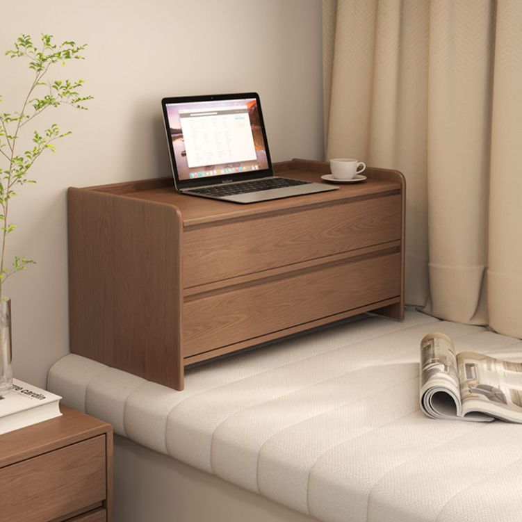 Solid Wood Scandinavian With Drawer Mirror Bedroom Make-up Vanity Clearhalo 'Bedroom Furniture' 'furn' 'furn_makeup_vanities' 'Furniture' 'Makeup Vanities' 'makeup_vanities' 1200x1200_89fe1040-002c-4745-ae89-f5479afa1006