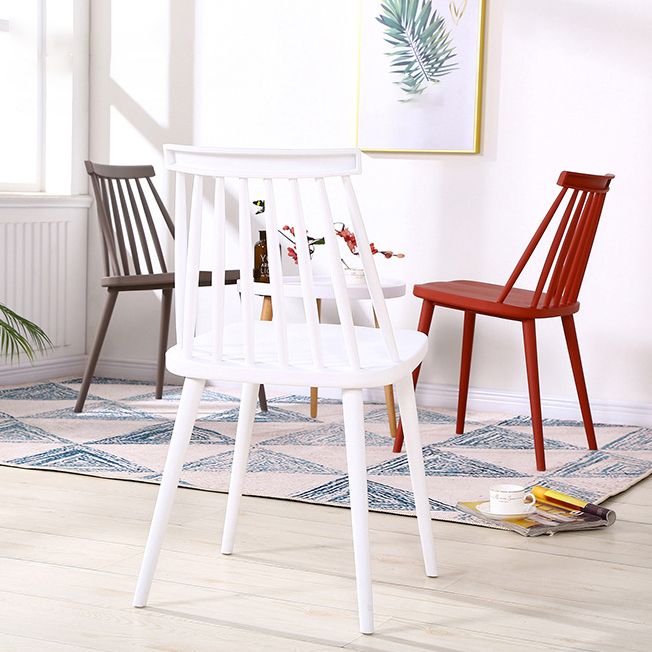 Modern Indoor-Outdoor Plastic Chair Matte Finish Slat Back Side Chair Sets Clearhalo ' kitchen&dining_furn' 'Dining Chairs' 'Dining Tables & Seating' 'dining_chair' 'furn' 'furn_dining_chair' 'Furniture' 'furniture_dining_chair' 'Kitchen & Dining Furniture' 'kitchen' 1200x1200_89fffb04-71c5-4372-a966-48d2d8275401