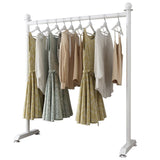 Albero di sala moderna in metallo incorniciato con binario appeso bianco ingressista