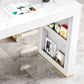 Modern Style Sintered Stone Table Dining Bar Counter Table for Kitchen Clearhalo 'Bar Furniture' 'Bar Tables' 'bar_tables' 'furn' 'furn_bar_tables' 'Furniture' 'furniture_bar_tables' 'Kitchen & Dining Furniture' 1200x1200_8a034b09-1015-410b-9932-d10bc2604ec4