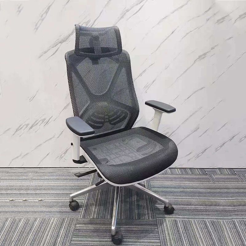Sedia da ufficio ergonomica girevole con schienale traspirante AirGrid