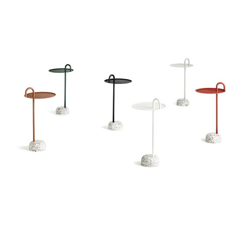 27.6" Tall Modern Nordic Fashion End Table Small Cafe Side Table