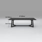 Rectangle Industrial Dining Table Solid Wood Fixed Table with Trestle Base Clearhalo ' dining_table' 'Dining Tables & Seating' 'Dining Tables' 'furn' 'furn_dining_table' 'Furniture' 'furniture_dining_table' 'Kitchen & Dining Furniture' 'kitchen&dining_furn' 'kitchen' 'kitchen_dining_table' 1200x1200_8a06dc7e-92a3-4689-8331-4cf0f7925df5