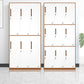 Hinged Wardrobe Armoire with Garment Rod Steel Wardrobe Cabinet