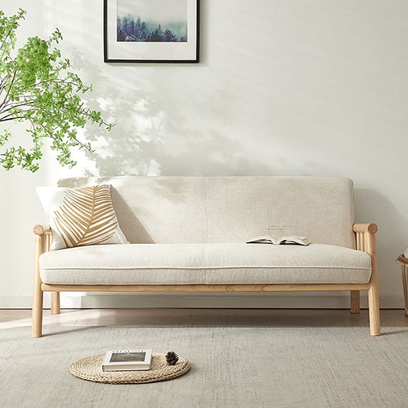 French Country Linen Rolled Arm Sofa 28.7 "W Tight Back Sofa for Living Room Clearhalo 'furn' 'furn_sofas' 'Furniture' 'furniture_sofas' 'Living Room Furniture' 'Sofa' 'sofas' 1200x1200_8a0fce9e-3a07-4076-baa4-18fceb1e0e05