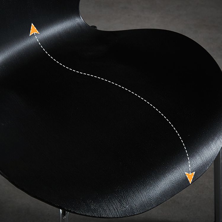 Wingback Dining Armless Chairs Indoor Dining Side Chairs with Metal Legs Clearhalo ' kitchen&dining_furn' 'Dining Chairs' 'Dining Tables & Seating' 'dining_chair' 'furn' 'furn_dining_chair' 'Furniture' 'furniture_dining_chair' 'Kitchen & Dining Furniture' 'kitchen' 1200x1200_8a14a9de-3600-47f1-89db-9b18e344ab4d