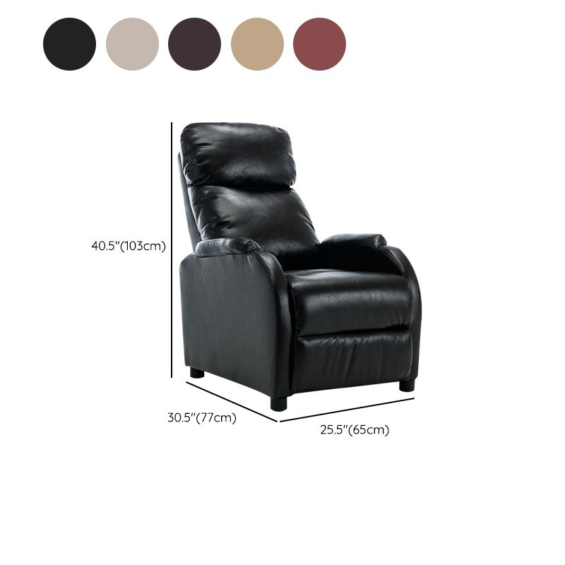 Recliner a dondolo contemporaneo Recliner Solid Color Manual-Push Manual-Push