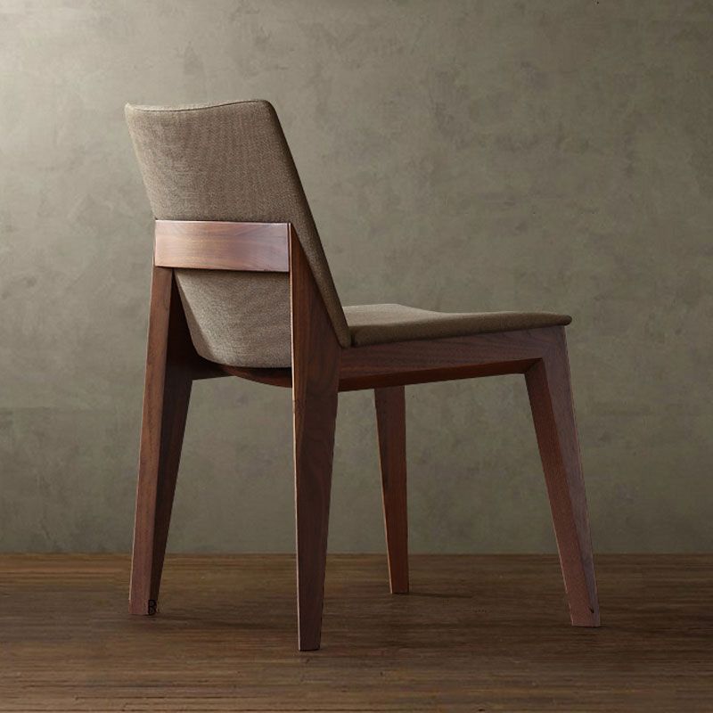 Modern Dining Room Armless Chairs Oak Wood Dining Chairs for Kitchen Clearhalo 'Dining Chairs' 'Dining Tables & Seating' 'dining_chair' 'furn' 'furn_dining_chair' 'Furniture' 'furniture_dining_chair' 'Kitchen & Dining Furniture' 1200x1200_8a1541c5-c212-44da-91fe-9c3f6b42bb44