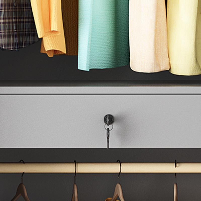 Moderno armadio in legno morbido armadio del cassetto vicino per camera da letto