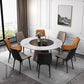 Contemporary Sintered Stone Dining Table Round Dining Room Table Clearhalo 'Dining Tables & Seating' 'Dining Tables' 'dining_table' 'furn' 'furn_dining_table' 'Furniture' 'furniture_dining_table' 'Kitchen & Dining Furniture' 'kitchen' 'kitchen_dining_table' 1200x1200_8a1cea76-2d8a-4163-9c68-ecc24767c3bd