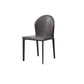 Contemporary Leather Dining Chair Armless Upholstered Dining Chairs