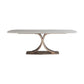 Modern Dining Rectangle Table Dining Sintered Stone Table for Home Use