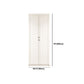 Contemporary Style Wardrobe Armoire Wood Armoire with Clothes Rail and Door for Bedroom