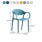 Scandinavian Plastic Kitchen Dining Room Arm Chair Open Back Chair Clearhalo 'Dining Chairs' 'Dining Tables & Seating' 'dining_chair' 'furn' 'furn_dining_chair' 'Furniture' 'furniture_dining_chair' 'Kitchen & Dining Furniture' 1200x1200_8a2d6a40-11c3-43d7-b96d-2a9ac96f3416