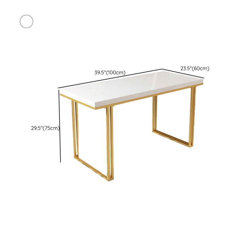Modern Rectangle Office Desk Wooden Writing Table with Sled Base Clearhalo 'furn' 'furn_office_desk' 'Furniture' 'Office Desks' 'Office Furniture' 'office_desk' 1200x1200_8a2edcd0-a90e-4fc2-9aa6-093b638062ca