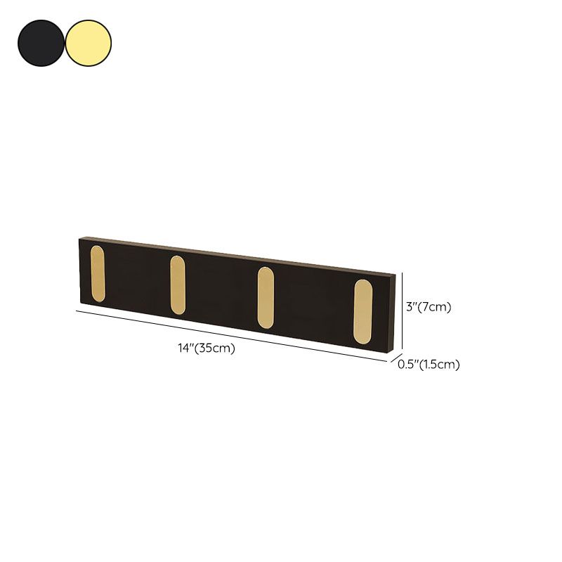 ゴージャスな壁に取り付けられたコートハンガーマルチコートフックベッドルーム用コートラック