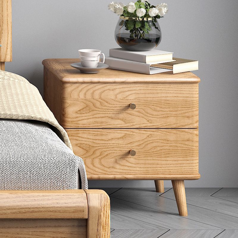 Solid Wood Nightstand Legs Included Accent Table Nightstand with Drawers Clearhalo 'Bedroom Furniture' 'furn' 'furn_night_stand' 'Furniture' 'night_stand' 'Nightstands' 1200x1200_8a308f10-050d-424f-8c7b-d753da2c7a14