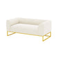 Modern 27.55" H Wood Frame Tuxedo Arm Sofa in White for Living Room Clearhalo 'furn' 'furn_sofas' 'Furniture' 'Living Room Furniture' 'Sofa' 'sofas' 1200x1200_8a316e3d-df88-4965-a980-e33409a0cf32