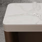Modern Style Stone Bar Dining Table Rectangle Bar Table for Living Room