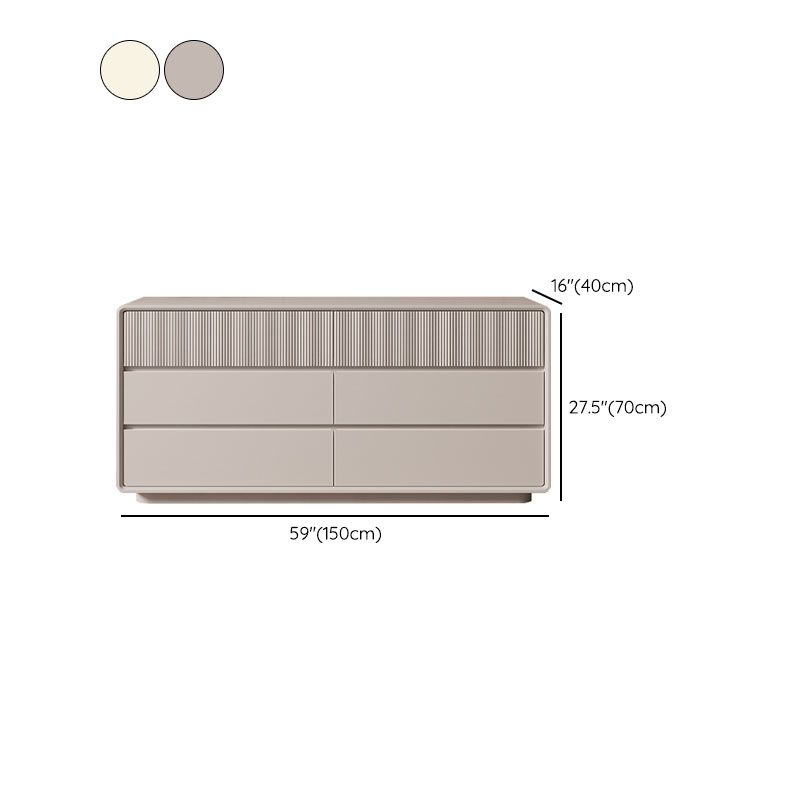 Modernismo tocador doble horizontal de madera con cajones 5/6/8 para el hogar
