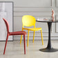 Scandinavian Armless Dining Chairs Plastic Indoor Stackable Open Back Side Chair Clearhalo ' kitchen&dining_furn' 'Dining Chairs' 'Dining Tables & Seating' 'dining_chair' 'furn' 'furn_dining_chair' 'Furniture' 'furniture_dining_chair' 'Kitchen & Dining Furniture' 'kitchen' 1200x1200_8a3d2e68-13e3-414d-b7ca-072d778b7e0a