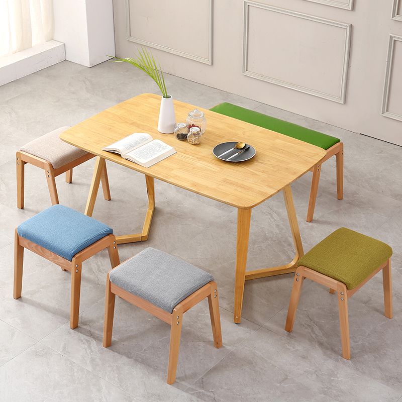 Modern Standard Yellow Rectangle Leather Water Resistant Indoor Standard Clearhalo 'furn' 'furn_ottomans_poufs' 'Furniture' 'Living Room Furniture' 'Ottomans & Poufs' 'ottomans_poufs' 1200x1200_8a3d5889-2eaa-43a3-8cb7-4e1157a70077