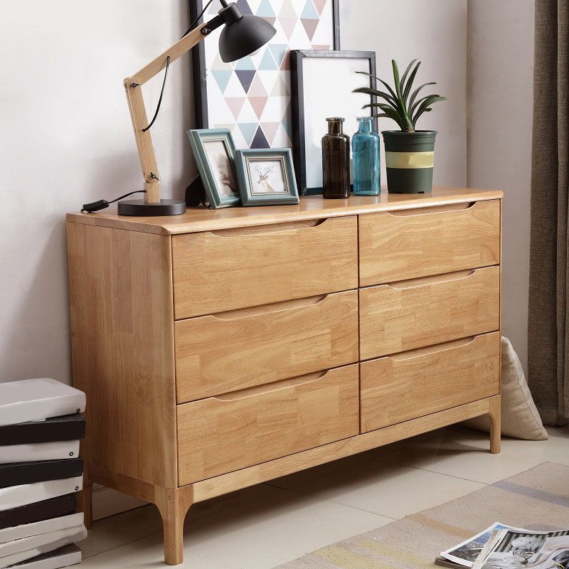 Modern dressoir vaste houten opbergkast dressoir met 5/6/7 laden