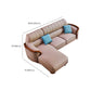Solid Wood L-Shape Sectional Sofa Genuine Leather 3/4-Seat Sofa with Chaise Clearhalo 'furn' 'furn_sectionals' 'Furniture' 'Living Room Furniture' 'Sectionals' 1200x1200_8a40c033-9f7d-4c88-9ba5-7deefd3a6b7f