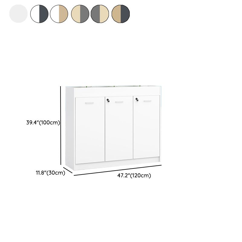 Modern Lateral Cabinet Wooden Frame Key Locking File Cabinet Clearhalo 'Filing Cabinets' 'filling_cabinets' 'furn' 'furn_filling_cabinets' 'Furniture' 'Office Furniture' 1200x1200_8a4237ae-e83b-49dc-9313-137f5e7790b8