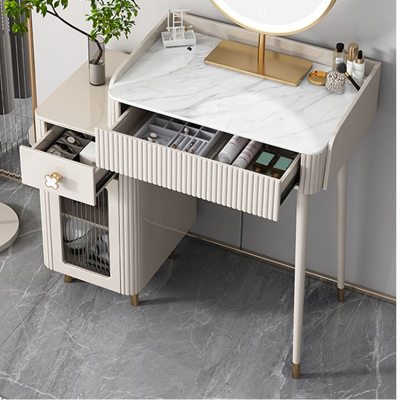 Tavolo da toeletta da toeletta per vanità contemporanea top vanity table set