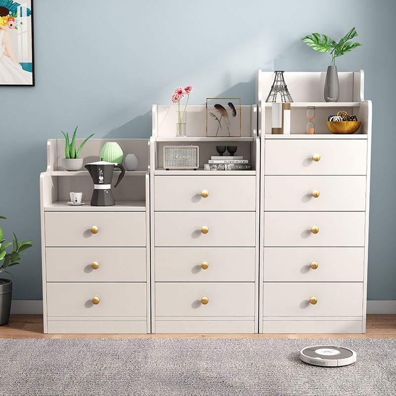 22-In Wide Solid Wood Accent Chest Mid Century 1 - Shelf Cabinet with Drawers Clearhalo 'Cabinets & Chests' 'cabinets_chests' 'furn' 'furn_cabinets_chests' 'Furniture' 'Living Room Furniture' 1200x1200_8a464951-72fc-41b6-b956-a1f0598407d6