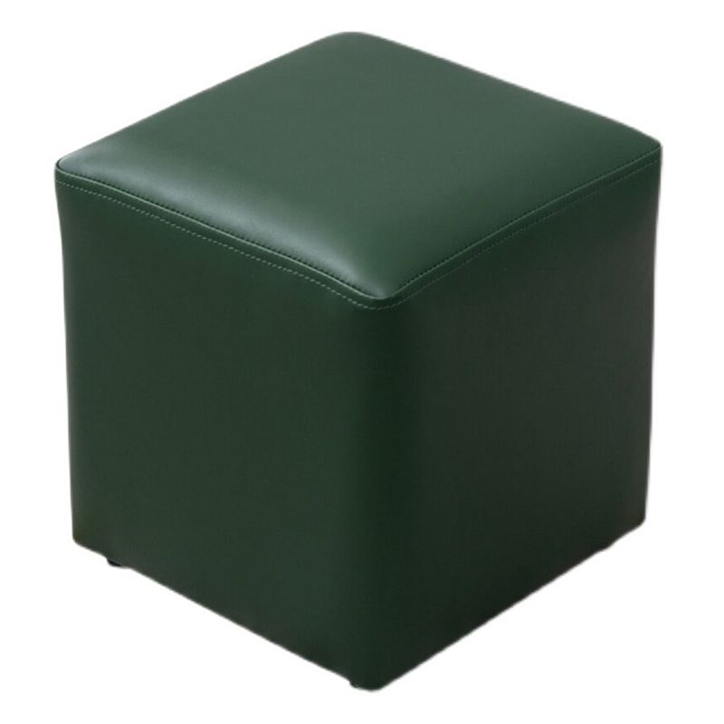 Pink Stain Resistant Pouf Solid Color Square Pouf for Living Room Clearhalo 'furn' 'furn_ottomans_poufs' 'Furniture' 'Living Room Furniture' 'Ottomans & Poufs' 'ottomans_poufs' 1200x1200_8a48ea15-3db3-43c8-9a34-8dc03694cc29